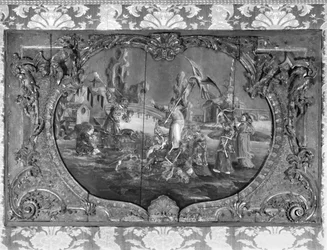 Overdoor Panel with Chinese Subject, c.1730