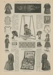 Page from La Mode Illustrée