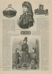 Page from La Mode Illustree