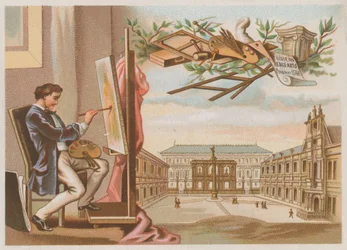 Painter and the École des Beaux-Arts, Paris