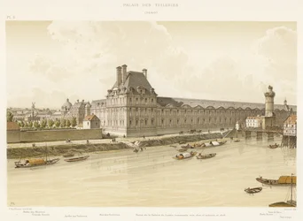 Tuileries Palace, 1640