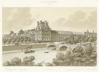 Tuileries Palace, 1869