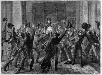 Napoleon I Returns to the Tuileries, 20 March 1815 - The Hundred Days - from 