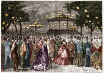 Paris: A Summer Friday at the Champs-Elysees Concert