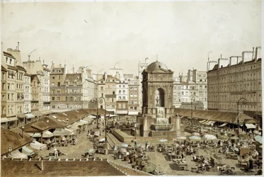 Paris, the Market and the Fountain of the Innocents