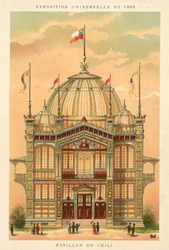 Pavilion of Chile, Exposition Universelle 1889, Paris