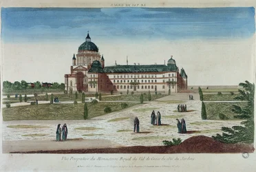 Perspective View of the Val-de-Grace Monastery from the Gardens