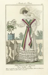 Petit Courrier des Dames, Rue Meslee No. 25, from Modes de Paris