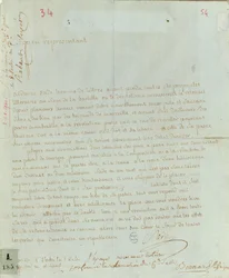 Petition by Aldonze Sade for employment, 1794-95