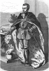 Philip II (1527-1598), King of Spain. From 