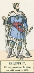 Philip I, 39th King, Ascended the Throne in 1060, Died in 1108
