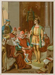 Philippe Pot at the meeting of the Estates General at Tours