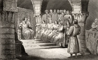 Philippe V the Tall and the States-General reject the pretensions of Jeanne II, from 