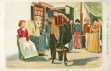 Photographer Working Outdoors
