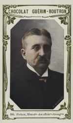 Pichon, Minister of Foreign Affairs