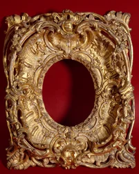 Picture Frame in Gilded Wood