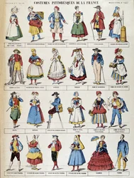 Picturesque Costumes of France - Image of Epinal