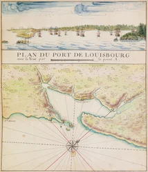 Plan of the Port of Louisbourg