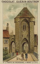 Burgundy Gate, Moret, Seine-et-Marne