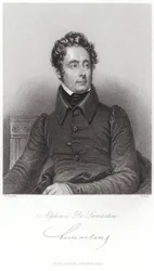 Portrait of Alphonse de Lamartine