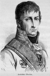 Portrait of Archduke Charles - in 