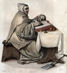 Portrait of Armand Jean le Bouthillier de Rance, founder of the Trappist Cistercians