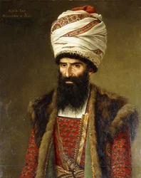 Portrait of Asghar Khan, Ambassador of Persia