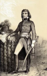 Portrait of Barthélemy Catherine Joubert, General Boer of South Africa (1769-1799). In 