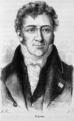 Portrait of Bignon - in 