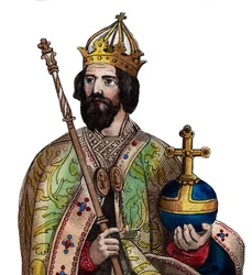 Portrait of Charlemagne, King of the Franks
