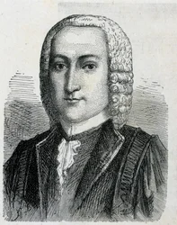 Portrait of De Romas, the inventor of the electric flying deer - in 