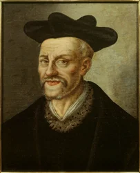 Portrait of Francois Rabelais, French writer and doctor