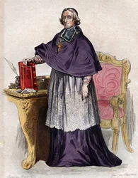 Portrait of Francois de Pons de Salignac de La Mothe Fenelon