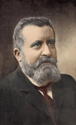 Portrait of French politician, Jean Jaures (1859-1914)