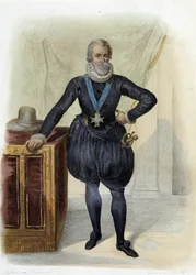 Portrait of Henry IV, King of France (1553-1610) - in 