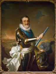 Portrait of Henry IV of France, in Armor