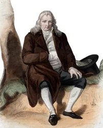 Portrait of Jacques Henri Bernardin de Saint Pierre (1737-1814), French writer and botanist