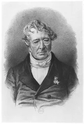Portrait of Jean-Jacques Champollion (1778-1867) called Champollion-Figeac, printed by Lemercier & Co