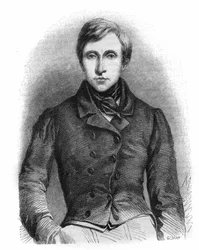 Portrait of Jean Auguste Pelage Brizeux, French poet