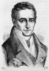 Portrait of Jean-Baptiste, Count of Villele, French politician (1773 - 1854) - in 