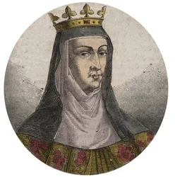 Portrait of Joan of France (1464-1505) Queen of France