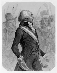 Portrait of Jérôme Pétion de Villeneuve (1756-1794), French politician. In “L