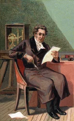 Portrait of Louis Jacques Thenard (1777 - 1857), French chemist.