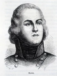 Portrait of Louis Lazare Hoche - in 