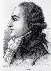 Portrait of Louis Marie Stanislas Freron (1754-1802), French publicist - in L