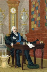 Portrait of Louis XVIII (1755-1824), King of France