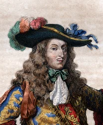 Portrait of Louis de Bourbon, Prince of Conde (1621-1686), French general, known as le Grand Conde