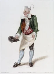 Portrait of Monsieur Gattie in the Ballet of the Assumed Peasant