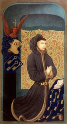 Portrait of Nicolas Rolin, chancellor of Burgundy under Philippe Le Bon and founder of the hospital of Beaune