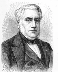 Portrait of Paulin Talabot (1799 - 1878) - in Album of Science; Illustrious Scholars; Great Discoveries 1896